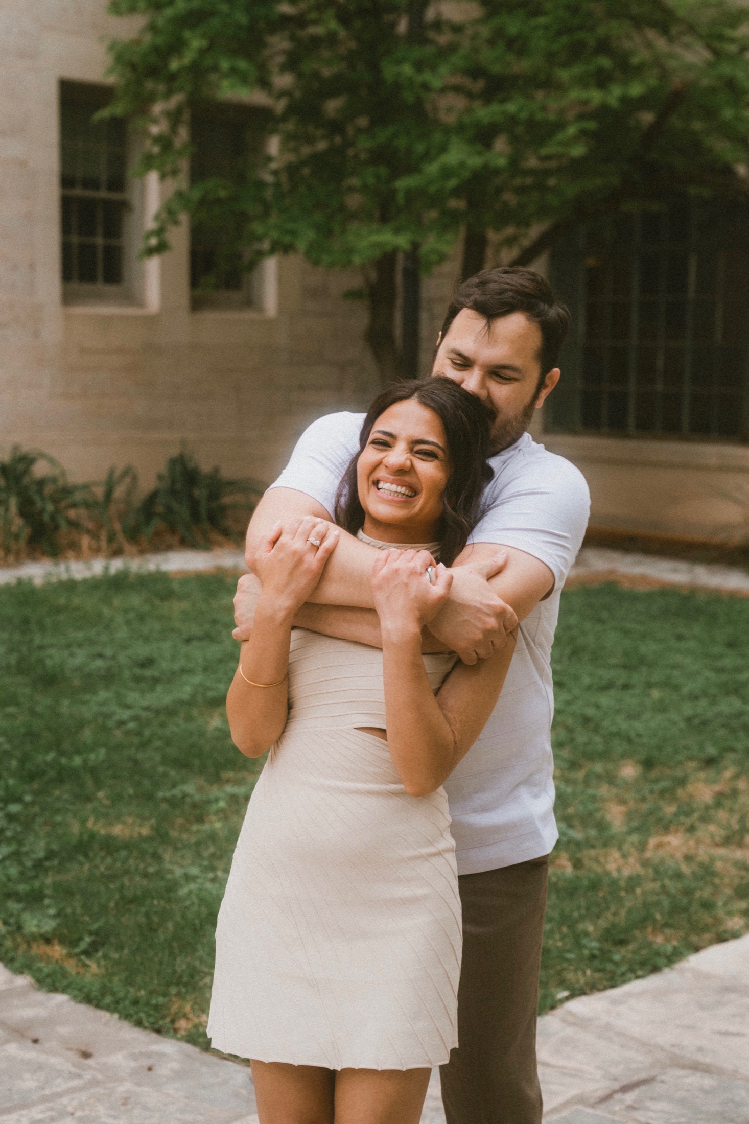 Rana and Zach engagement photo