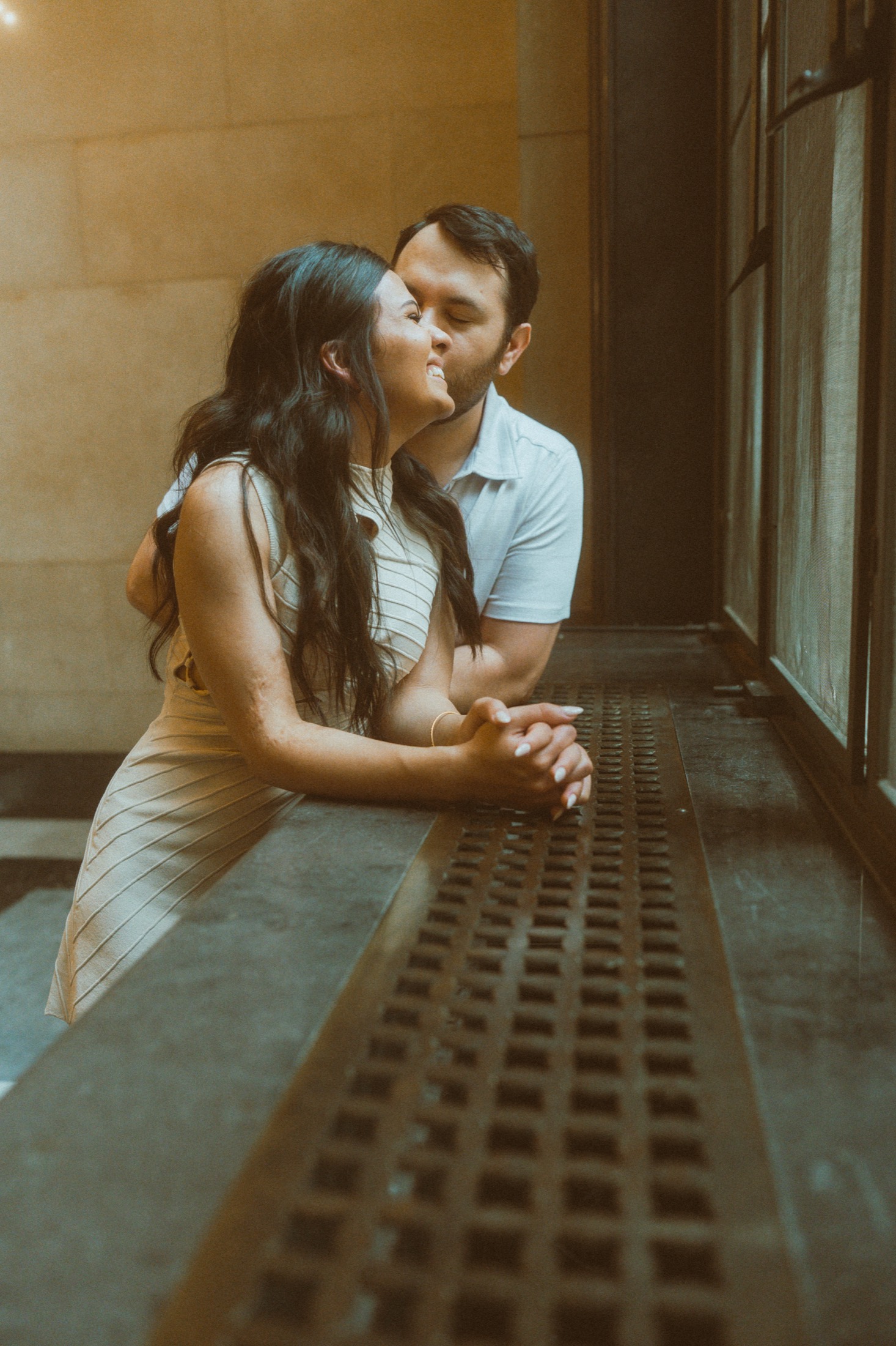 Rana and Zach engagement photo