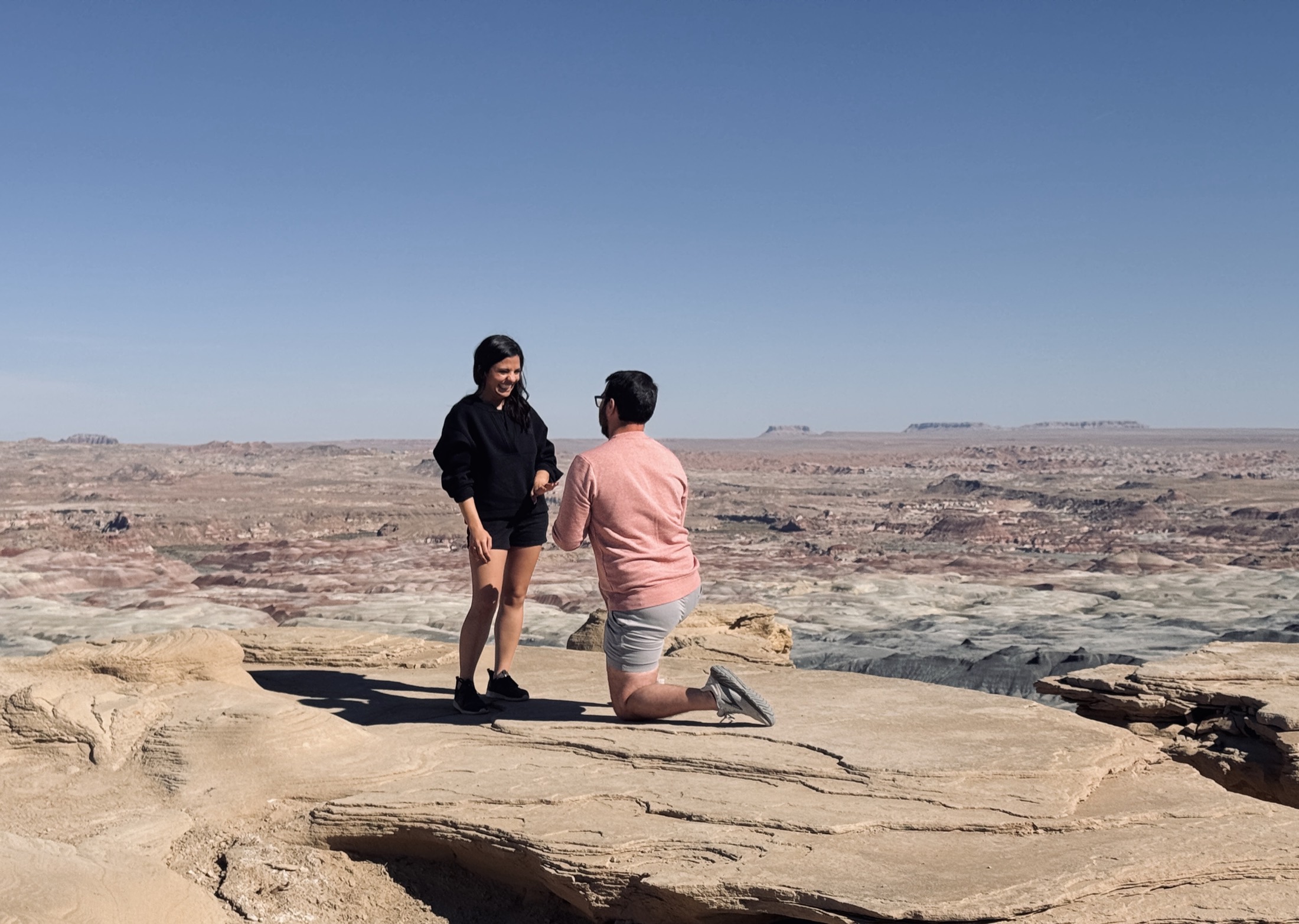 Rana and Zach engagement photo